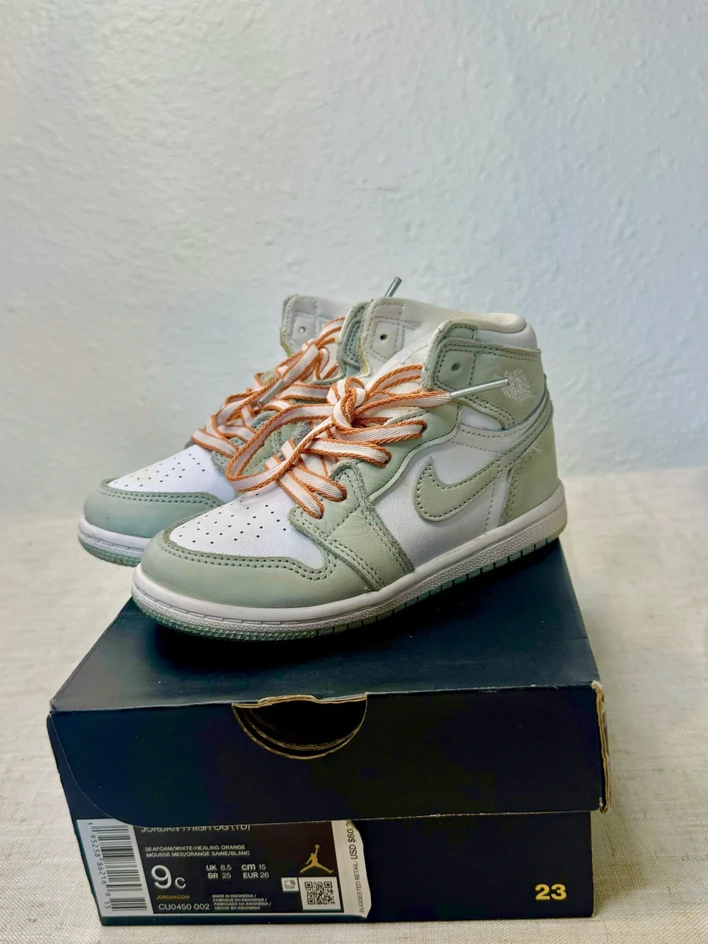 Nike shoes were